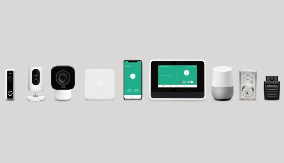 Vivint home security product line in St. Paul